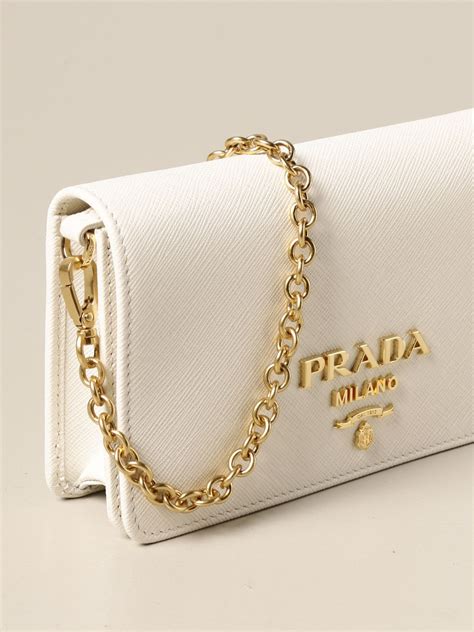 prada white purses